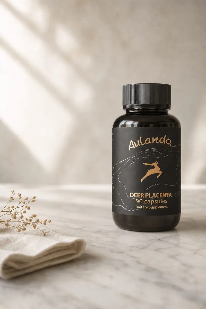 Aulando bottle on marble